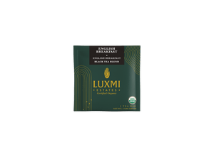 English Breakfast | A Tale of Two Estates | 15 Tea Bags | Organic Black Tea - Luxmi Estates