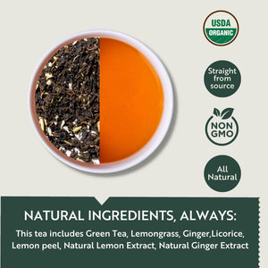 Green Tea Detox Bundle - Natural Detox, Healthy, Cleansing Antioxidant Blend Combo - 50 Tea Bags - Luxmi Estates