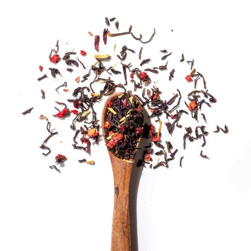 Hibis-Kiss Black | 15 Tea Bags | Organic Black Tea - Luxmi Estates