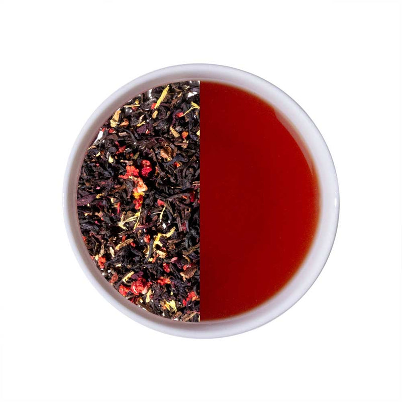 Hibis-Kiss Black | 25 Tea Bags | Organic Black Tea - Luxmi Estates