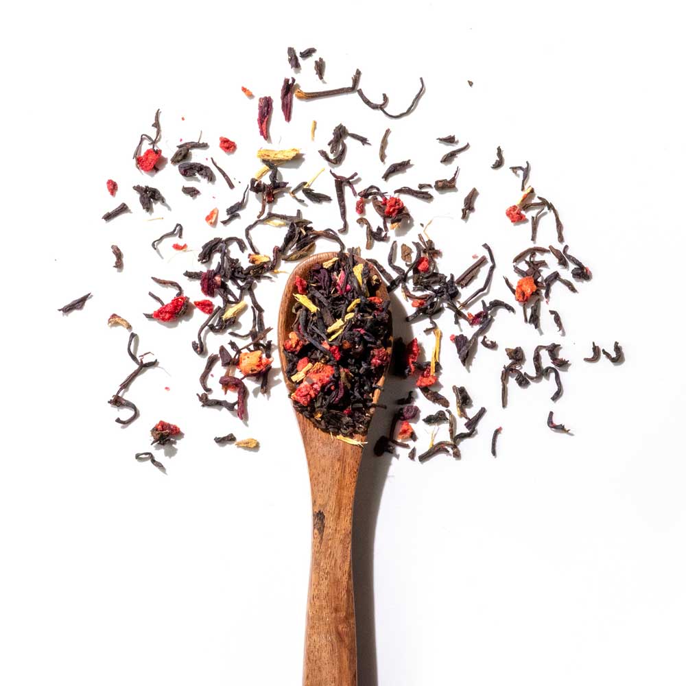 Hibis-Kiss Black | 25 Tea Bags | Organic Black Tea - Luxmi Estates