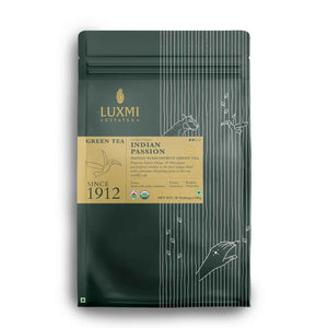 Indian Passion | 50 Tea Bags | Organic Green Tea - Luxmi Estates