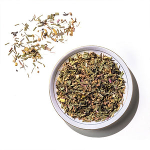 Lemongrass Ginger Green Tea | 200 Gm Loose Tea | Organic Green Tea - Luxmi Estates
