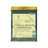Matcha Vanilla with Probiotics | 50gm | Organic Green Tea - Luxmi Estates