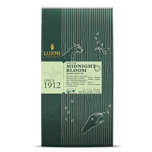 Midnight Bloom | 25 Tea Bags | Organic Green Tea - Luxmi Estates