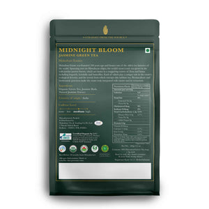 Midnight Bloom | 50 Tea Bags | Organic Green Tea - Luxmi Estates