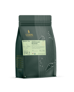 Midnight Bloom Jasmine Green Tea | 200 Gm Loose Leaf | Organic Green Tea - Luxmi Estates