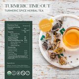 Organic Assorted Variety Herbal Tea Gift Set | 4 Herbal Teas, 100 Teabags | All Day Wellness Gift Box | Sleep, Stress Relief, Immunity, Tranquility Tea Set | Caffeine Free, Organic - Luxmi Estates