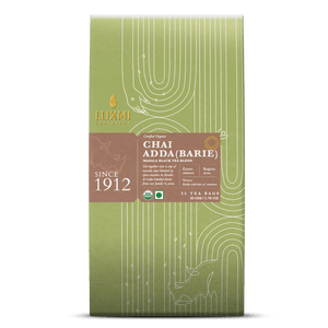 Organic Chai Adda-Barie | 25 Tea Bags | Organic Masala Chai - Luxmi Estates