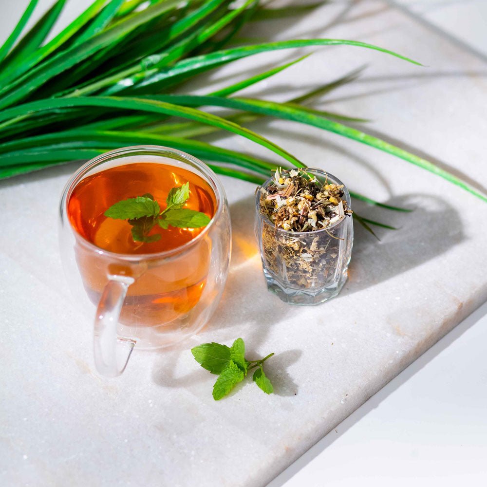 Organic Minty Mile | 25 Tea Bags | Organic Green Tea - Luxmi Estates