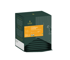 Turmeric Ginger | Turmeric Time-Out | 15 Tea Bags | Organic Herbal Tea - Luxmi Estates